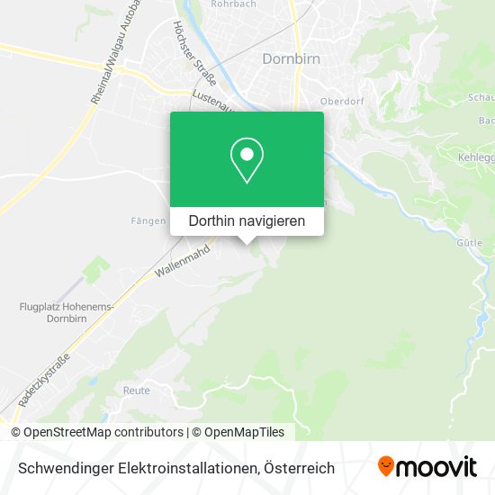 Schwendinger Elektroinstallationen Karte