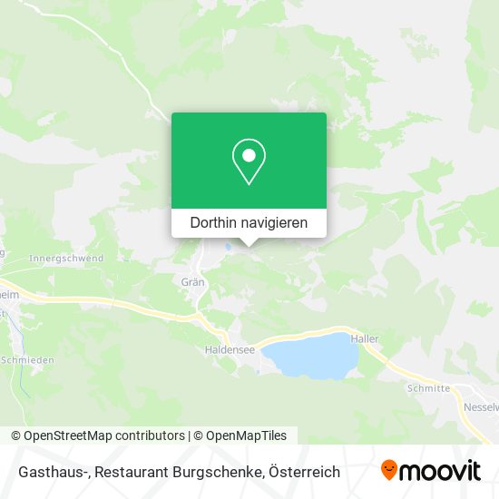 Gasthaus-, Restaurant Burgschenke Karte