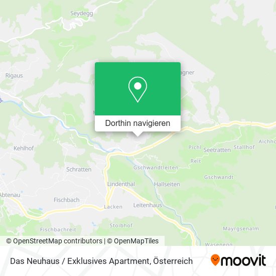 Das Neuhaus / Exklusives Apartment Karte