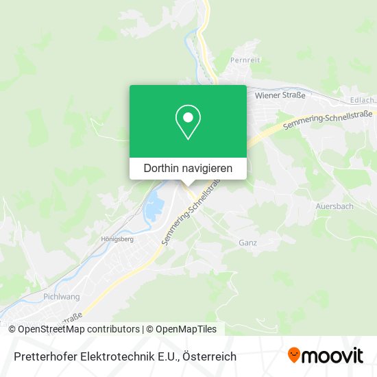 Pretterhofer Elektrotechnik E.U. Karte