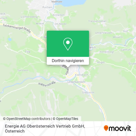 Energie AG Oberösterreich Vertrieb GmbH Karte