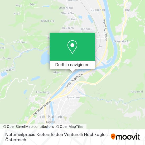 Naturheilpraxis Kiefersfelden Venturelli Hochkogler Karte