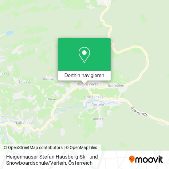 Heigenhauser Stefan Hausberg Ski- und Snowboardschule / Verleih Karte