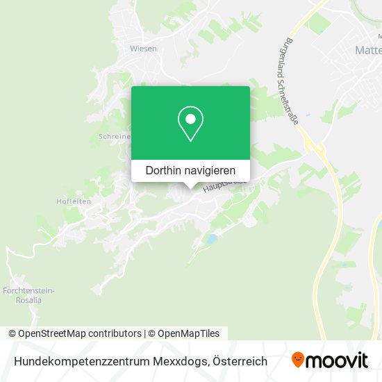 Hundekompetenzzentrum Mexxdogs Karte