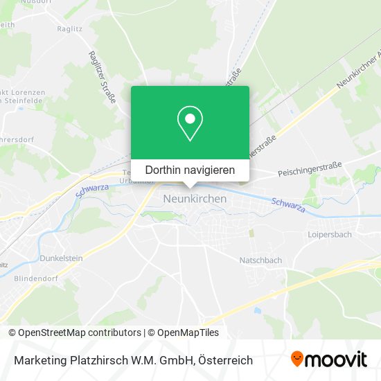 Marketing Platzhirsch W.M. GmbH Karte
