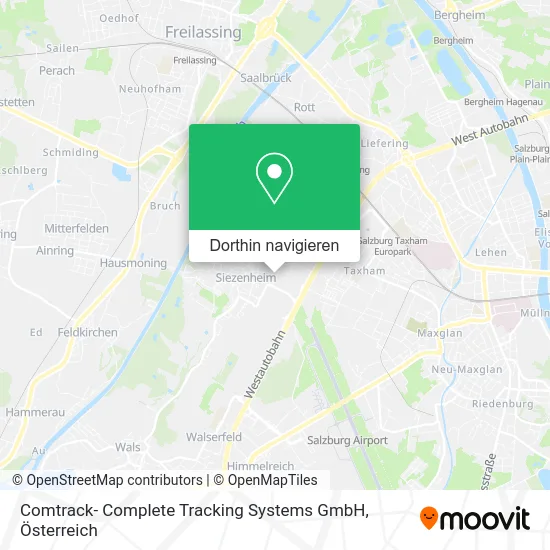 Comtrack- Complete Tracking Systems GmbH Karte