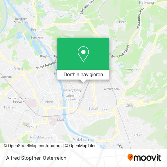 Alfred Stopfner Karte