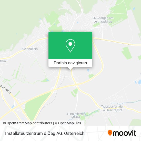Installateurzentrum d Öag AG Karte