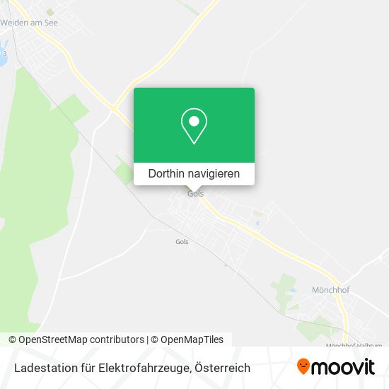 Ladestation für Elektrofahrzeuge Karte