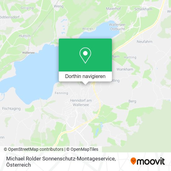 Michael Rolder Sonnenschutz-Montageservice Karte