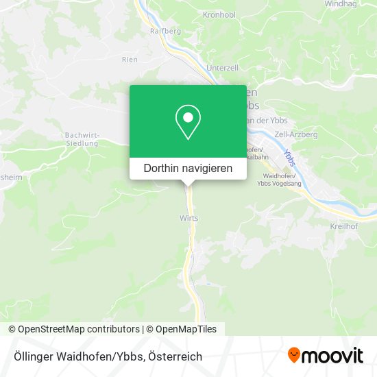 Öllinger Waidhofen/Ybbs Karte