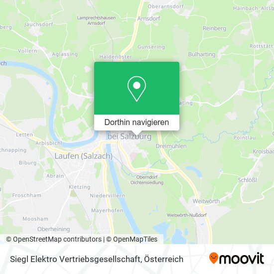 Siegl Elektro Vertriebsgesellschaft Karte