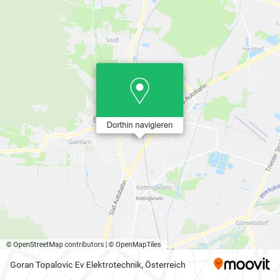 Goran Topalovic Ev Elektrotechnik Karte