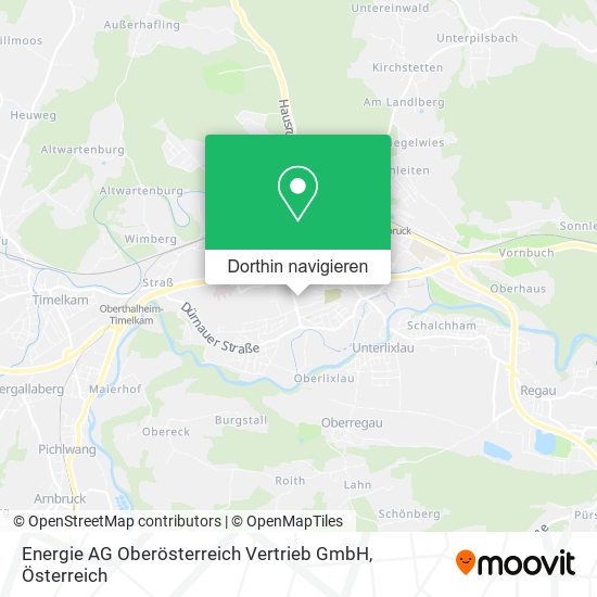 Energie AG Oberösterreich Vertrieb GmbH Karte