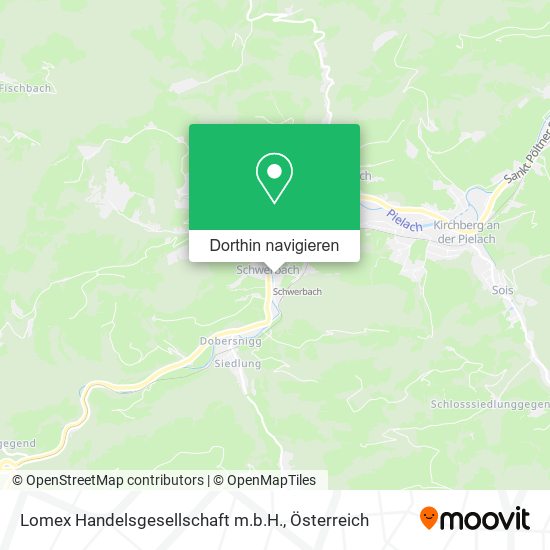 Lomex Handelsgesellschaft m.b.H. Karte