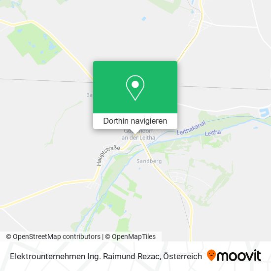 Elektrounternehmen Ing. Raimund Rezac Karte