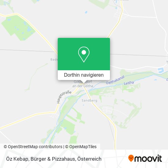Öz Kebap, Bürger & Pizzahaus Karte