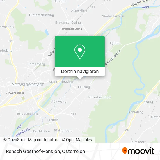 Rensch Gasthof-Pension Karte