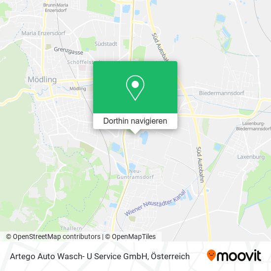 Artego Auto Wasch- U Service GmbH Karte