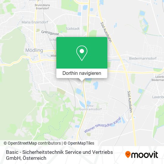 Basic - Sicherheitstechnik Service und Vertriebs GmbH Karte