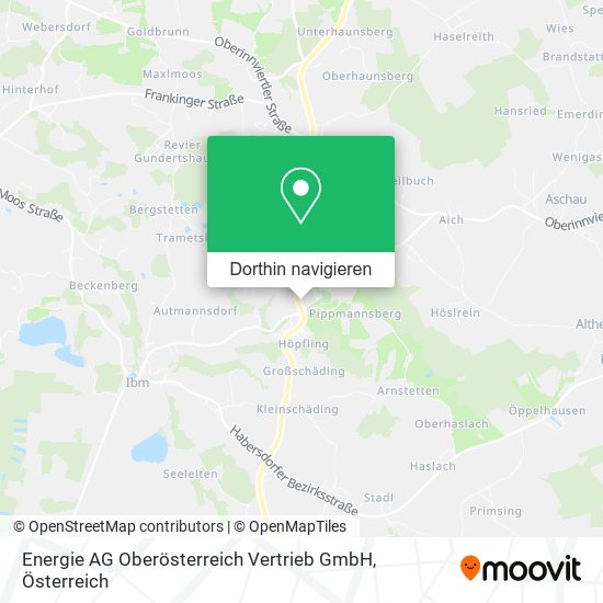 Energie AG Oberösterreich Vertrieb GmbH Karte