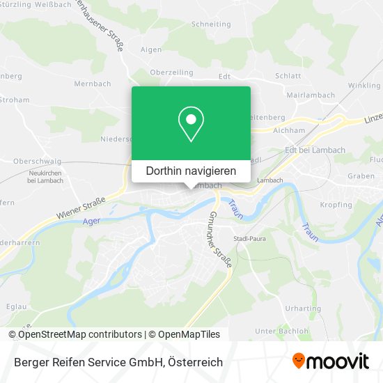 Berger Reifen Service GmbH Karte