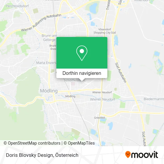 Doris Blovsky Design Karte