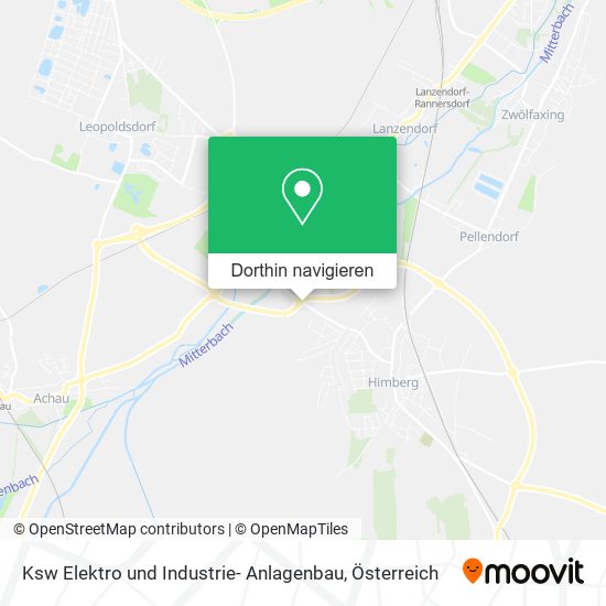 Ksw Elektro und Industrie- Anlagenbau Karte