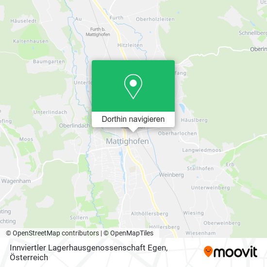 Innviertler Lagerhausgenossenschaft Egen Karte