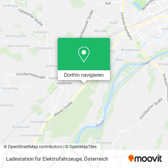 Ladestation für Elektrofahrzeuge Karte