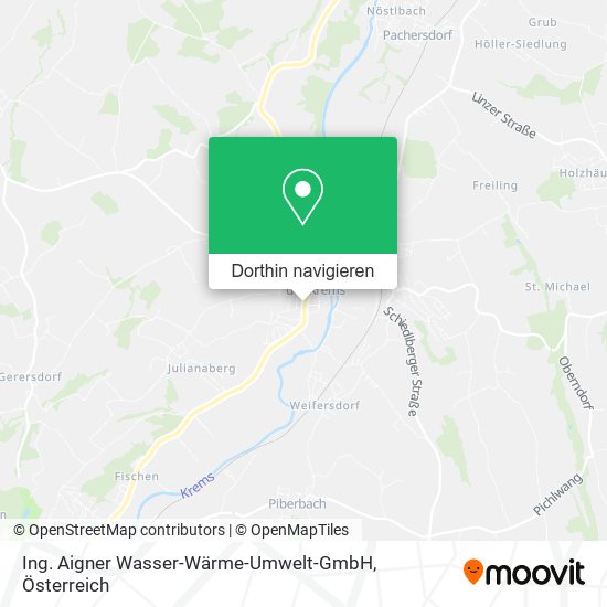 Ing. Aigner Wasser-Wärme-Umwelt-GmbH Karte