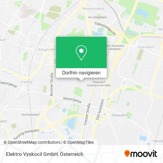 Elektro Vyskocil GmbH Karte