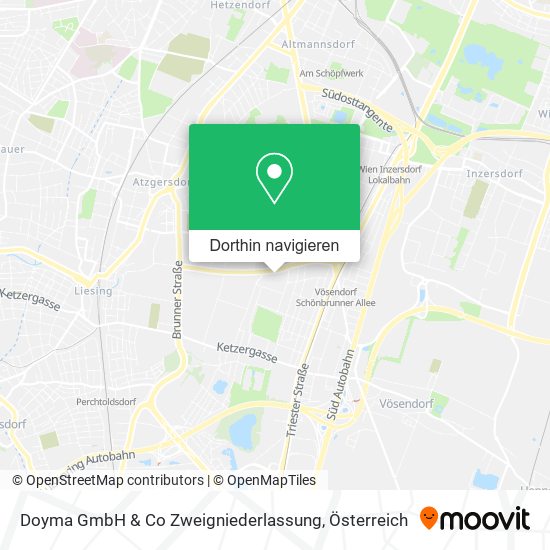 Doyma GmbH & Co Zweigniederlassung Karte