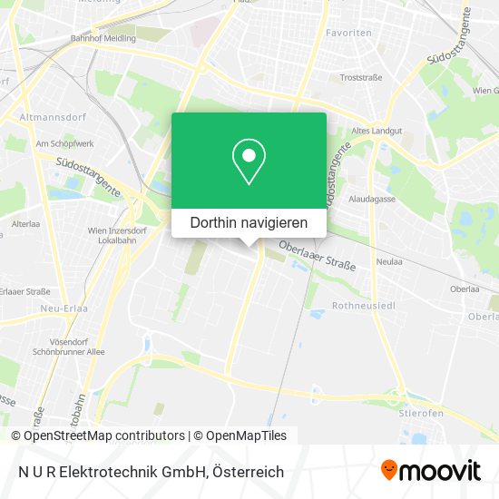 N U R Elektrotechnik GmbH Karte