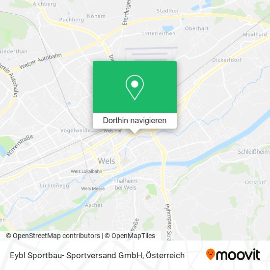 Eybl Sportbau- Sportversand GmbH Karte