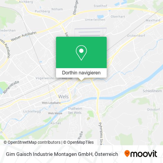 Gim Gaisch Industrie Montagen GmbH Karte