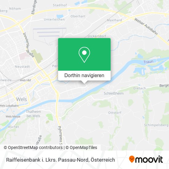 Raiffeisenbank i. Lkrs. Passau-Nord Karte