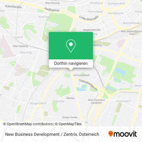 New Business Development / Zentrix Karte