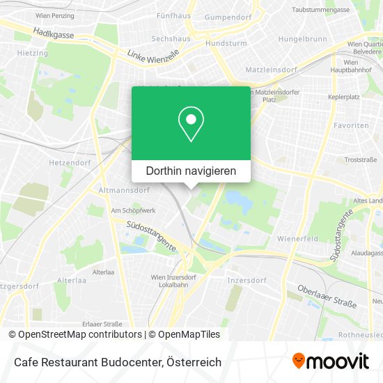 Cafe Restaurant Budocenter Karte