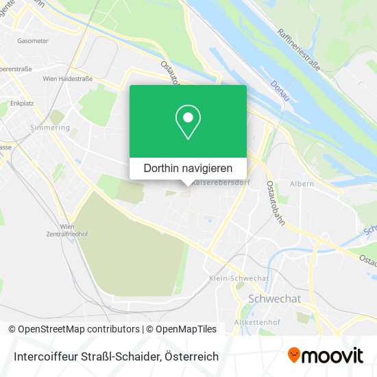 Intercoiffeur Straßl-Schaider Karte