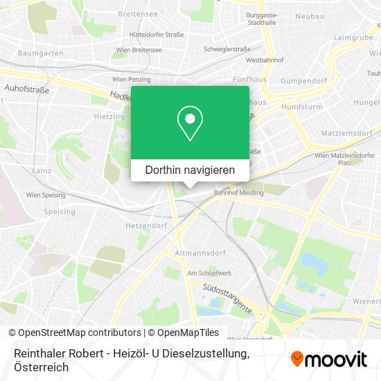 Reinthaler Robert - Heizöl- U Dieselzustellung Karte