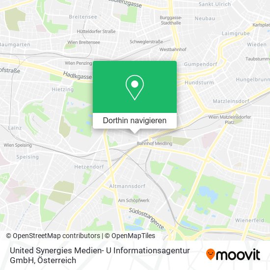 United Synergies Medien- U Informationsagentur GmbH Karte