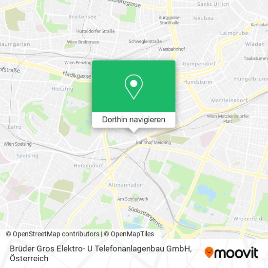 Brüder Gros Elektro- U Telefonanlagenbau GmbH Karte