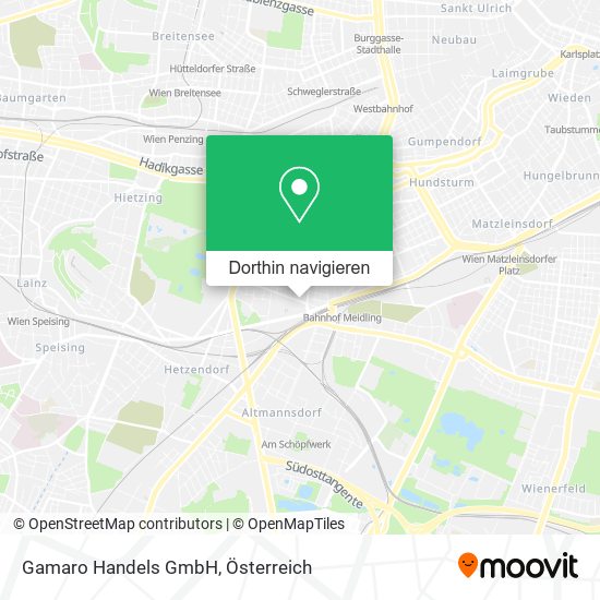 Gamaro Handels GmbH Karte