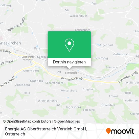 Energie AG Oberösterreich Vertrieb GmbH Karte