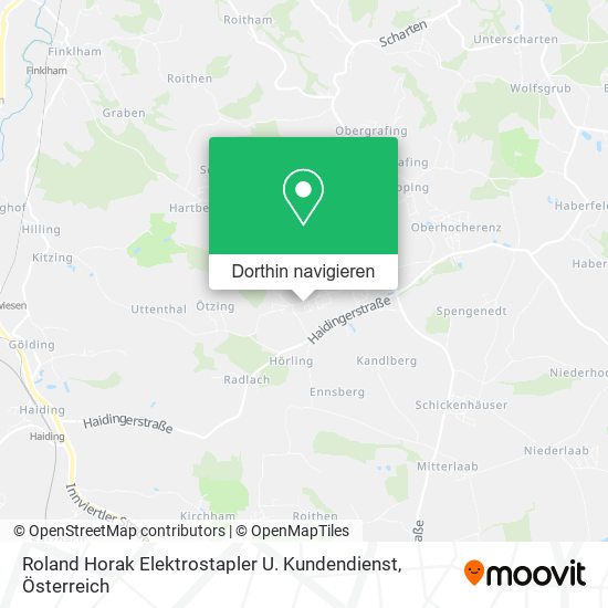 Roland Horak Elektrostapler U. Kundendienst Karte