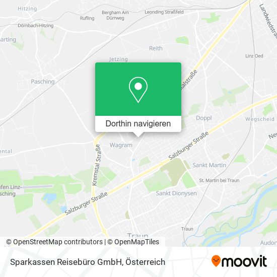 Sparkassen Reisebüro GmbH Karte
