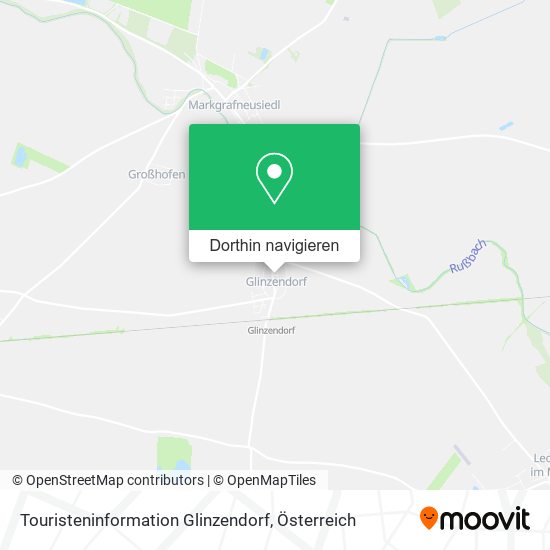 Touristeninformation Glinzendorf Karte