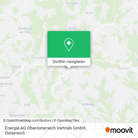Energie AG Oberösterreich Vertrieb GmbH Karte