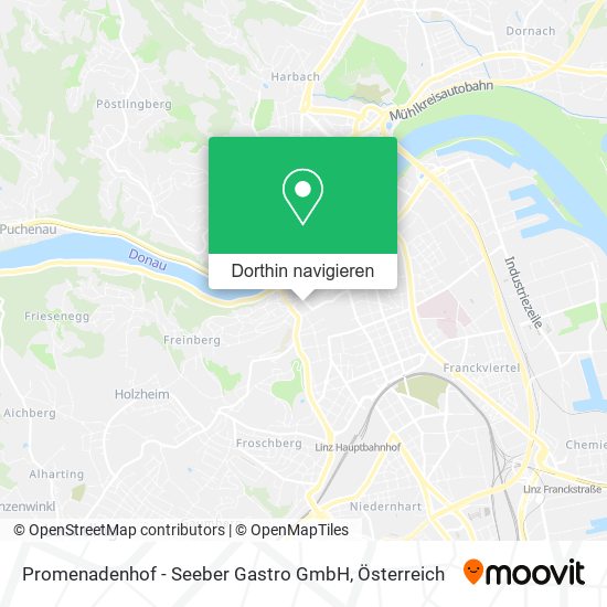 Promenadenhof - Seeber Gastro GmbH Karte